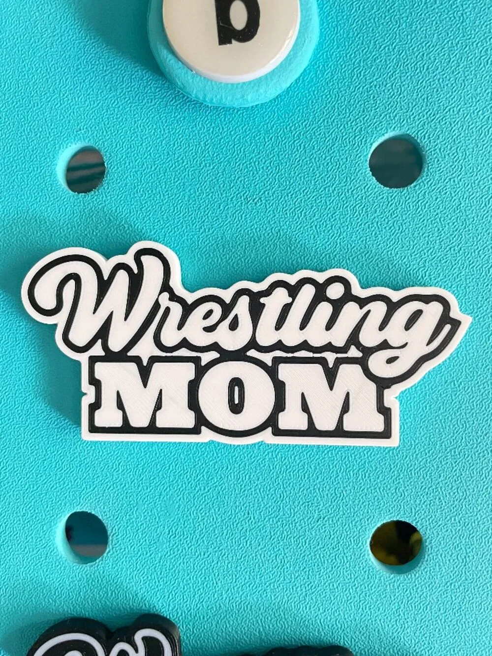 Wrestler Bogg Charm-Wrestler Mom Bogg Charm-Wrestling Bogg Bit-New